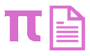 The letter Pi and a document icon representing the Specification concept.