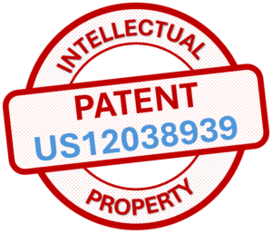 An illustration of an imprint with CODT patent numbers.