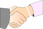 A handshake representing the Situation concept in FIB-DM.