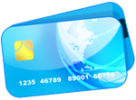 An image of a credit card representing the Product concept in FIB-DM.